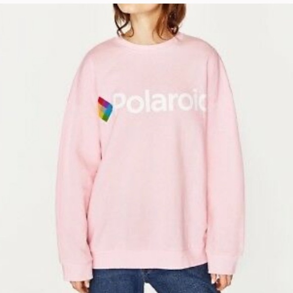 Zara Poloroid Print sweatshirt - Picture 3 of 3